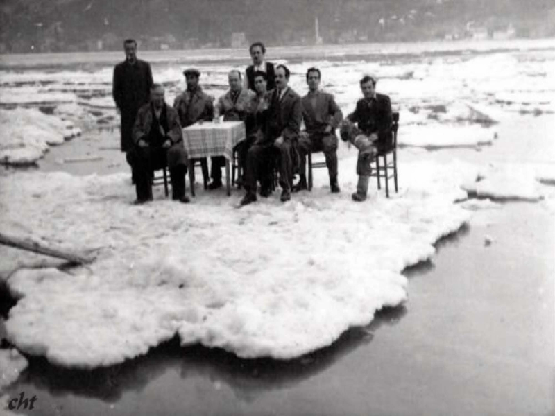 1954 - İstanbul'da yaşanan büyük kış mevsimi 90